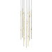 Sonneman Canada - LED Pendant - Constellation - Satin Brass- Union Lighting Luminaires Decor