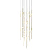Sonneman Canada - LED Pendant - Constellation - Satin Brass- Union Lighting Luminaires Decor