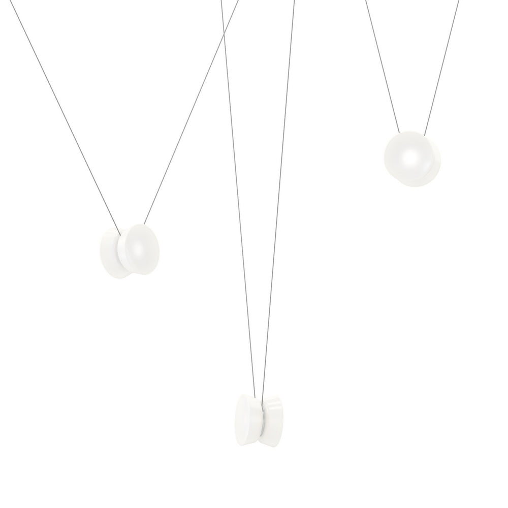 Sonneman - LED Luminaire Configuration - Yo - Natural Anodized w/ White Shade- Union Lighting Luminaires Decor