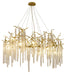 Bethel International Canada - 12 Light Chandelier - Brass- Union Lighting Luminaires Decor