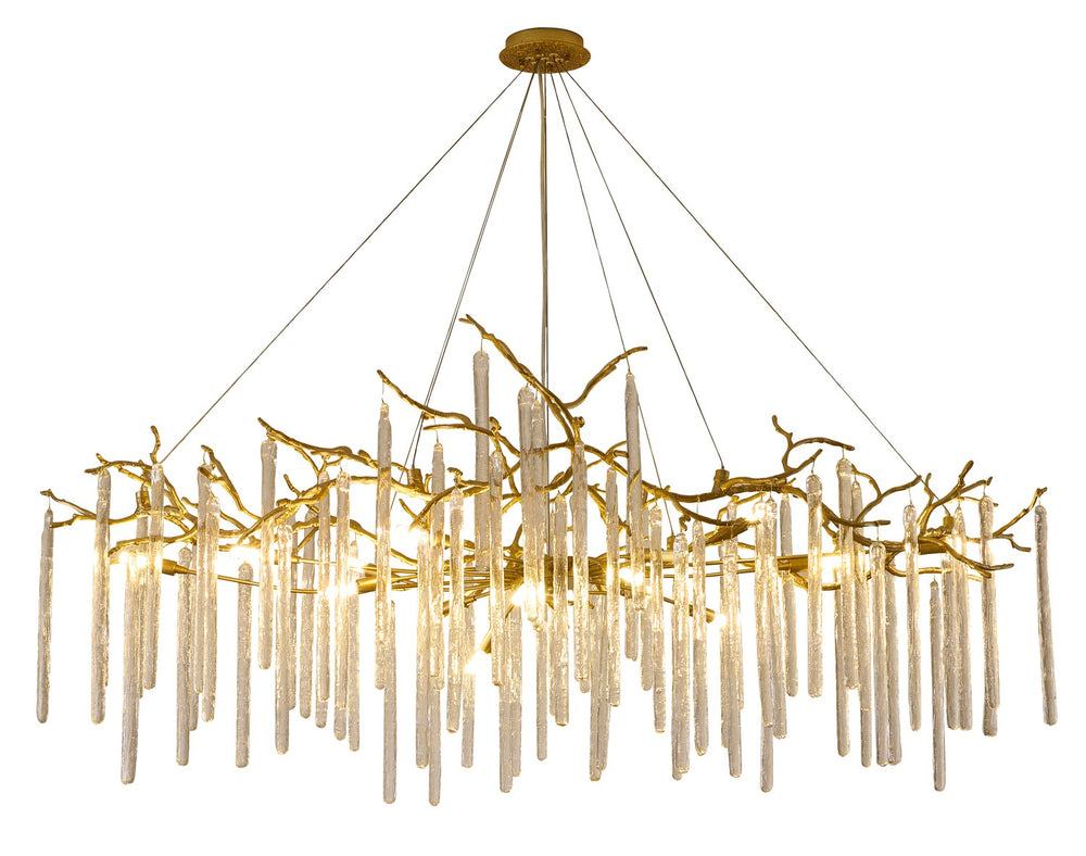 Bethel International Canada - 16 Light Chandelier - Brass- Union Lighting Luminaires Decor