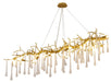Bethel International Canada - 14 Light Chandelier - Brass- Union Lighting Luminaires Decor