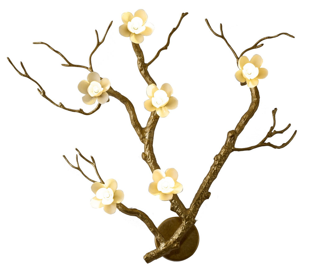 Bethel International Canada - Six Light Chandelier - Brass- Union Lighting Luminaires Decor