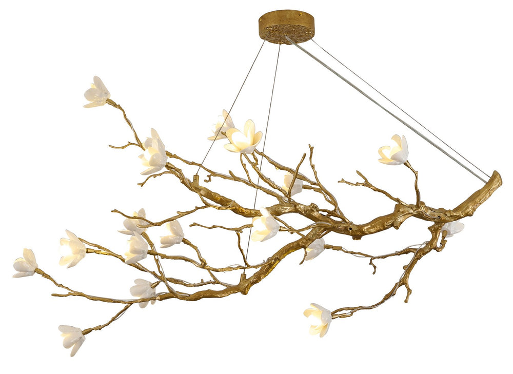 Bethel International Canada - 18 Light Chandelier - Brass- Union Lighting Luminaires Decor