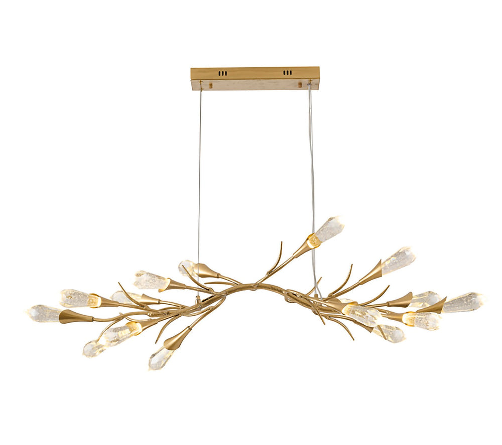 Bethel International Canada - 16 Light Chandelier - Gold- Union Lighting Luminaires Decor