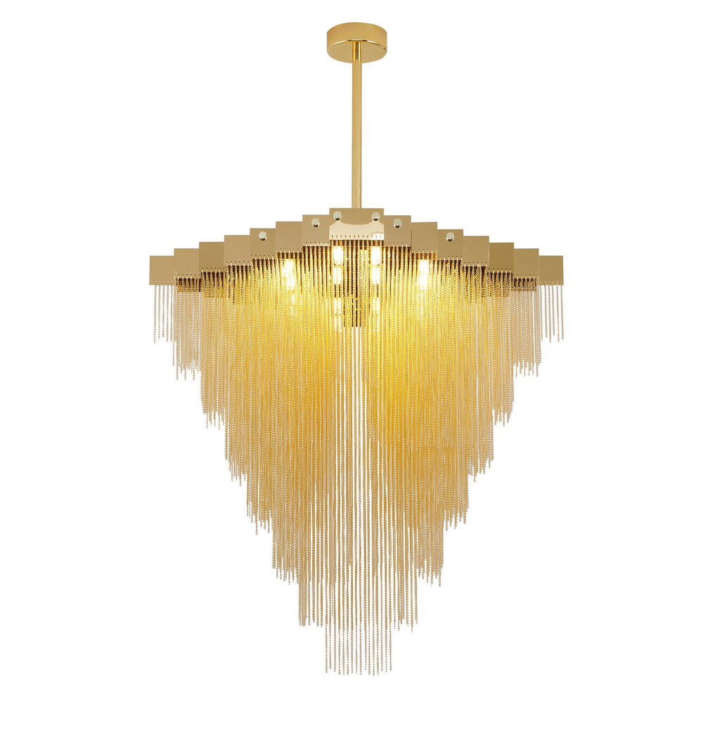 Bethel International Canada - 16 Light Chandelier - Gold- Union Lighting Luminaires Decor