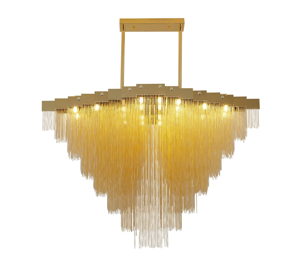 Bethel International Canada - 24 Light Chandelier - Gold- Union Lighting Luminaires Decor