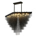 Bethel International Canada - 24 Light Chandelier - Satin Black- Union Lighting Luminaires Decor