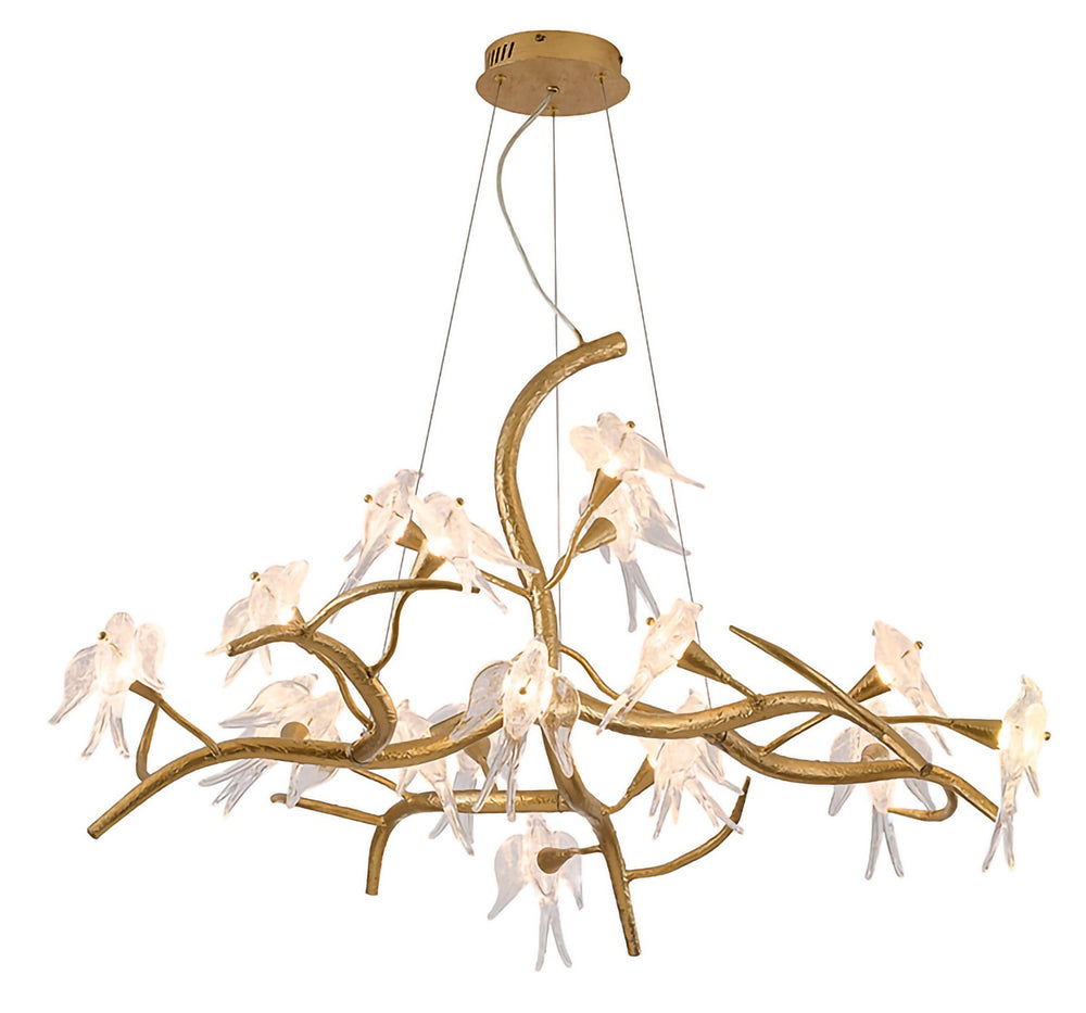 Bethel International Canada - 18 Light Chandelier - Gold- Union Lighting Luminaires Decor