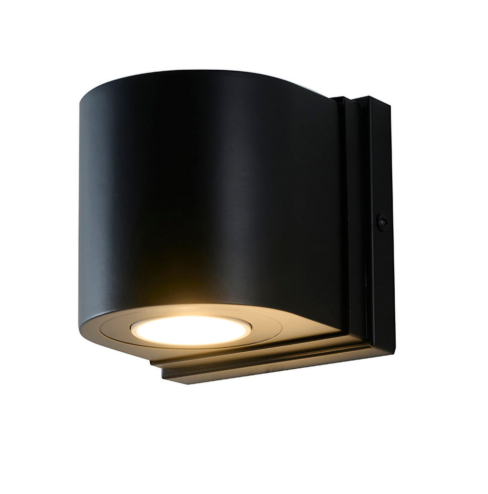Bethel International Canada - One Light Wall Sconce - Satin Black- Union Lighting Luminaires Decor