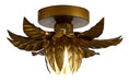 Bethel International Canada - One Light Flush Mount - Gold- Union Lighting Luminaires Decor