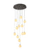 Bethel International Canada - 12 Light Chandelier - Black- Union Lighting Luminaires Decor