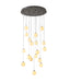 Bethel International Canada - 18 Light Chandelier - Black- Union Lighting Luminaires Decor