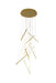 Bethel International Canada - LED Chandelier - Brass- Union Lighting Luminaires Decor