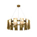 Bethel International Canada - LED Chandelier - Satin Brass- Union Lighting Luminaires Decor