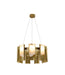 Bethel International Canada - LED Chandelier - Satin Brass- Union Lighting Luminaires Decor