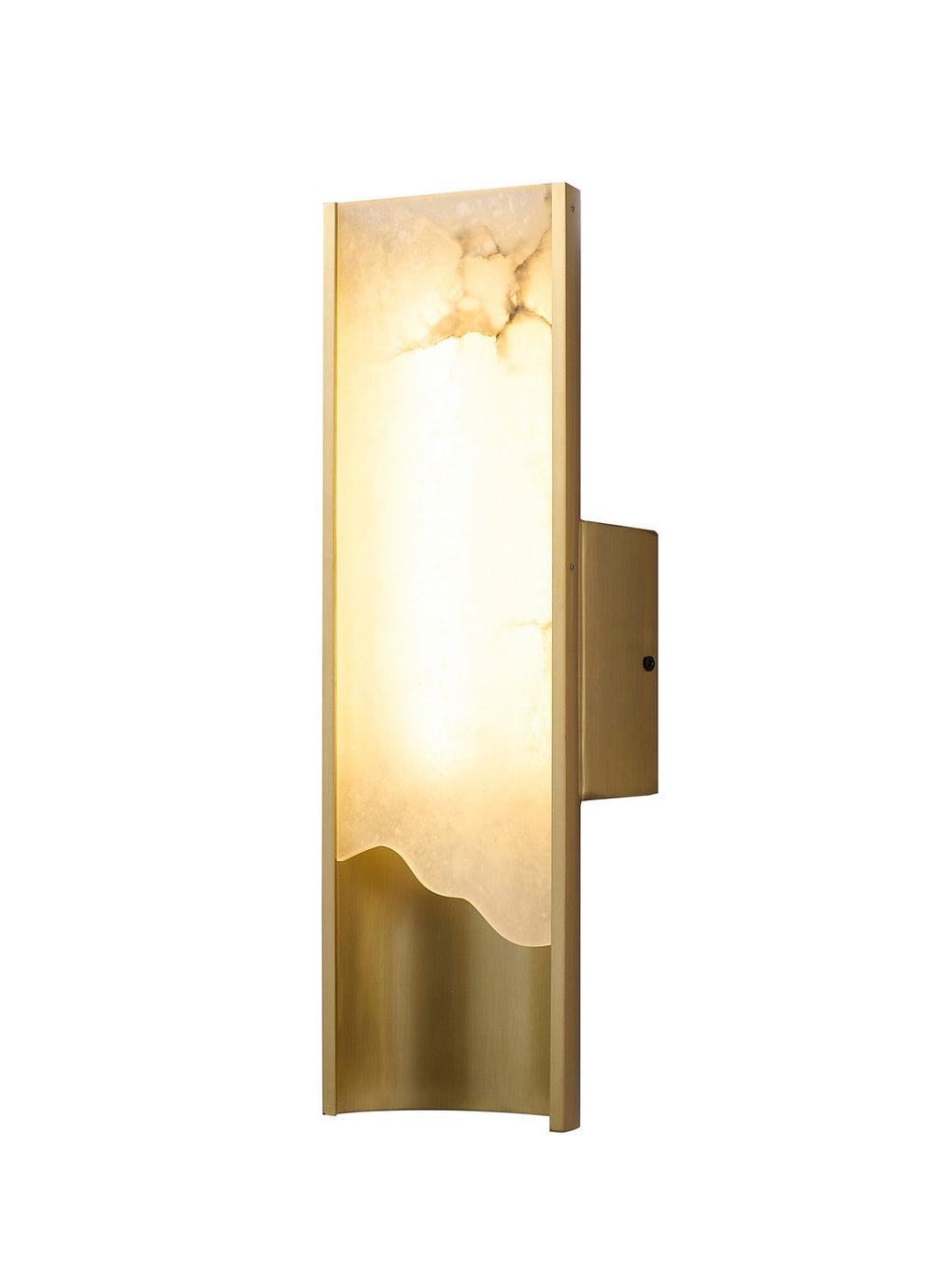 Bethel International Canada - LED Wall Sconce - Satin Brass- Union Lighting Luminaires Decor
