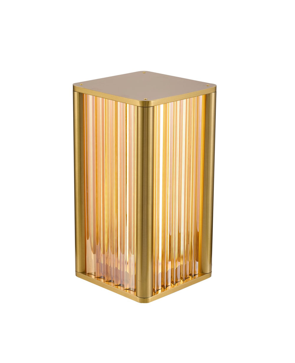 Bethel International Canada - LED Table Lamp - Satin Brass- Union Lighting Luminaires Decor