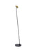 Bethel International Canada - LED Floor Lamp - Black & Stain Brass- Union Lighting Luminaires Decor