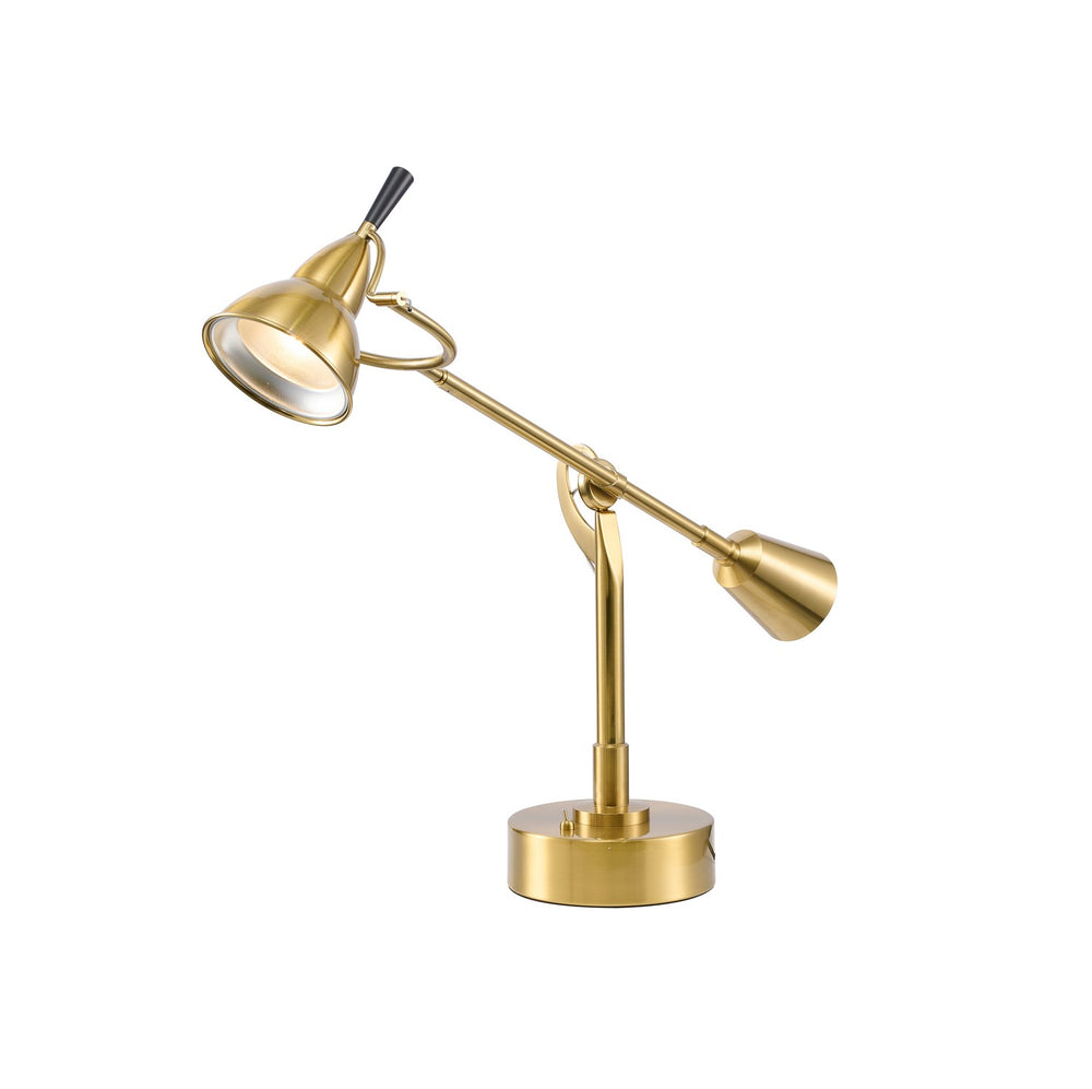 Bethel International Canada - One Light Table Lamp - Brass- Union Lighting Luminaires Decor
