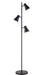 DVI Canada - Floor Lamp - Agincourt Floor Lamp - Ebony And Matte White- Union Lighting Luminaires Decor