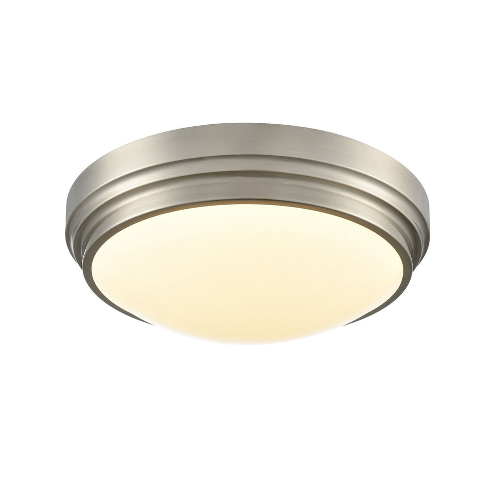 DVI Canada - LED Flush Mount - Algoma - Satin Nickel- Union Lighting Luminaires Decor