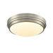 DVI Canada - LED Flush Mount - Algoma - Satin Nickel- Union Lighting Luminaires Decor