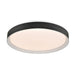 DVI Canada - LED Flush Mount - Hudson - Matte White And Matte Black- Union Lighting Luminaires Decor