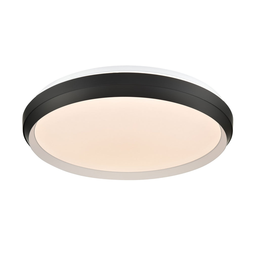 DVI Canada - LED Flush Mount - Labrador - Matte White And Matte Black- Union Lighting Luminaires Decor