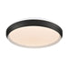 DVI Canada - LED Flush Mount - Labrador - Matte White And Matte Black- Union Lighting Luminaires Decor
