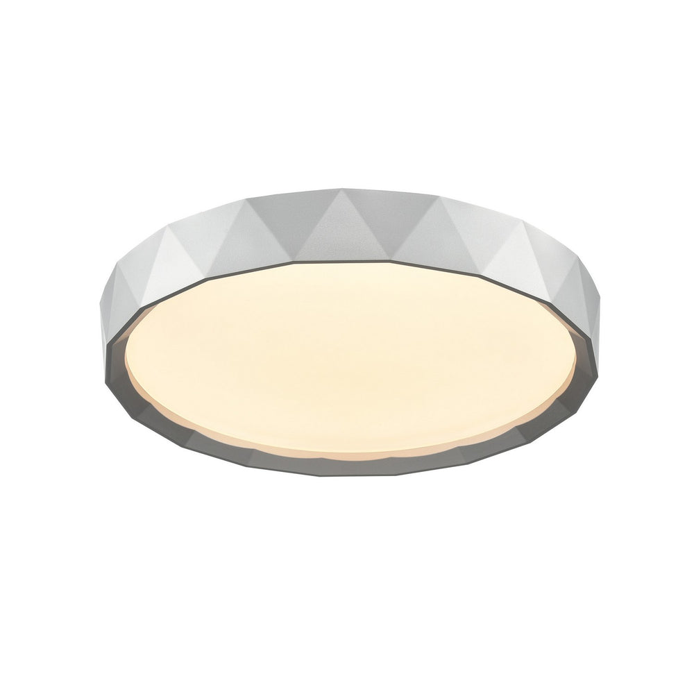 DVI Canada - LED Flush Mount - Dawson - Platinum- Union Lighting Luminaires Decor