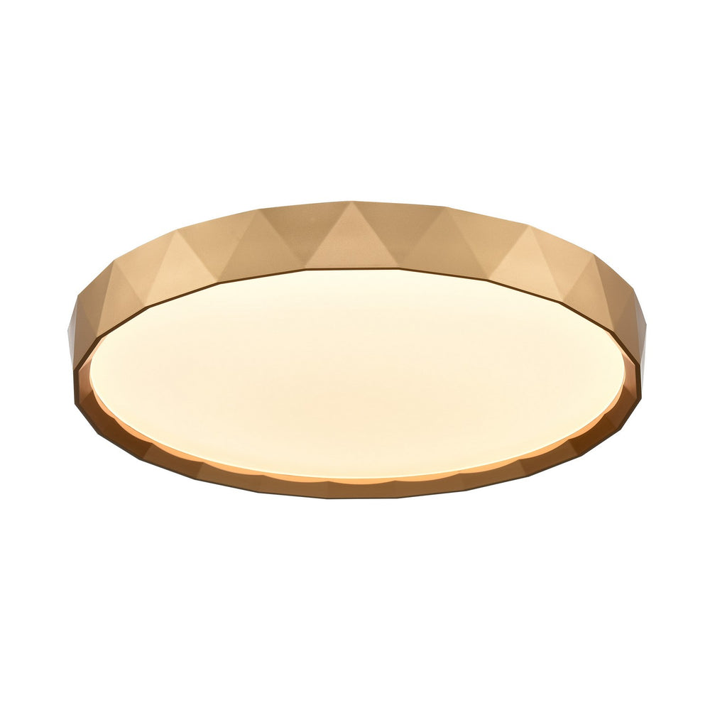DVI Canada - LED Flush Mount - Dawson - Gold- Union Lighting Luminaires Decor