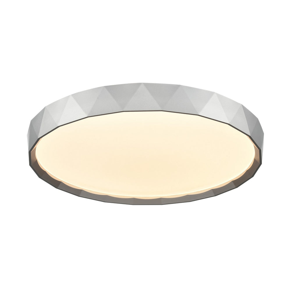DVI Canada - LED Flush Mount - Dawson - Platinum- Union Lighting Luminaires Decor