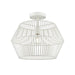 DVI Canada - Flushmount - Ladysmith - Matte White- Union Lighting Luminaires Decor