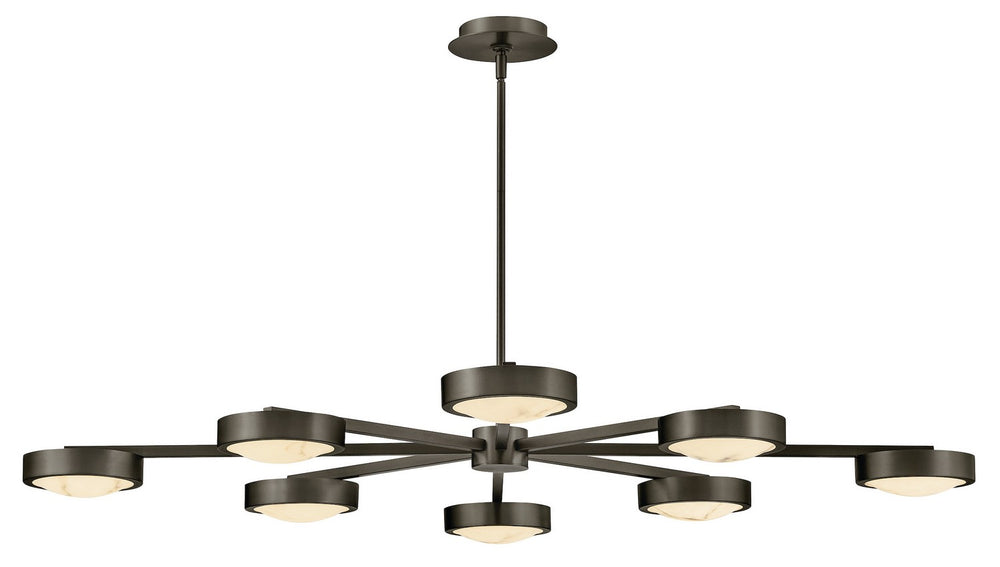 Fredrick Ramond Canada - LED Semi Flush Mount - Cava - Black Oxide- Union Lighting Luminaires Decor