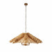 Arteriors - Four Light Chandelier - Cadance - Natural/Natural/Antique Brass- Union Lighting Luminaires Decor