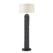 Arteriors - One Light Floor Lamp - Aukland - Matte Blue Gray/Ebony/Bronze/Off-White/Off-White- Union Lighting Luminaires Decor