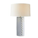 Arteriors - One Light Table Lamp - DiMaggio - Glacial Reactive/Polished Nickel/Ivory/Off-White- Union Lighting Luminaires Decor