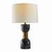 Arteriors - One Light Table Lamp - Dalton - Black/Antique Brass/Off-White/Off-White- Union Lighting Luminaires Decor