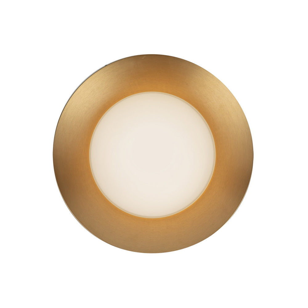 Kuzco Canada - LED Wall Sconce - Cleo - Brushed Gold/Opal Glass- Union Lighting Luminaires Decor