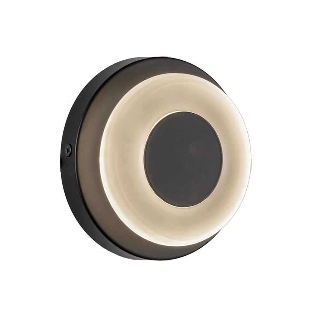 Kuzco Canada - LED Wall Sconce - Stephord - Black/Frosted Glass- Union Lighting Luminaires Decor