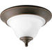 Progress Canada - One Light Flush Mount - Trinity - Antique Bronze- Union Lighting Luminaires Decor