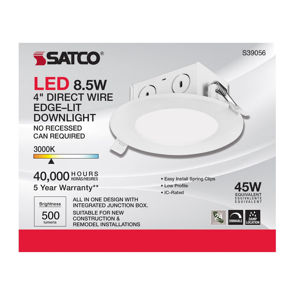 Satco Canada - LED Downlight - White- Union Lighting Luminaires Decor
