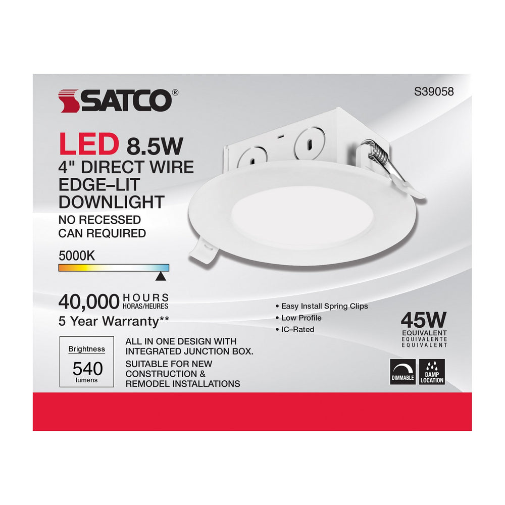 Satco Canada - LED Downlight - White- Union Lighting Luminaires Decor
