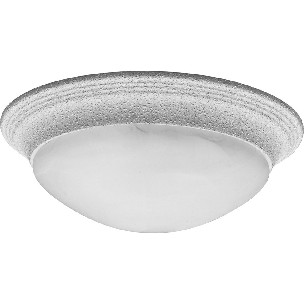 Progress Canada - Two Light Flush Mount - Alabaster Glass - White- Union Lighting Luminaires Decor