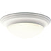 Progress Canada - Three Light Flush Mount - Alabaster Glass - White- Union Lighting Luminaires Decor