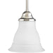 Progress Canada - One Light Pendant - Trinity - Brushed Nickel- Union Lighting Luminaires Decor