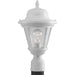 Progress Canada - One Light Post Lantern - Westport - White- Union Lighting Luminaires Decor