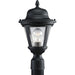 Progress Canada - One Light Post Lantern - Westport - Textured Black- Union Lighting Luminaires Decor