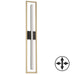 Dainolite Canada - LED Vanity - Arandel - Aged Brass & Matte Black- Union Lighting Luminaires Decor